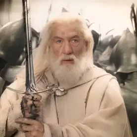 Gandalf em guerra em O Senhor dos Anéis