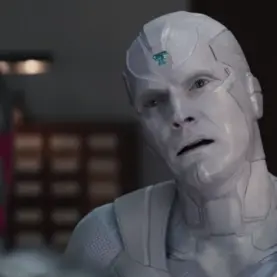 Paul Bettany como o Visão Branco