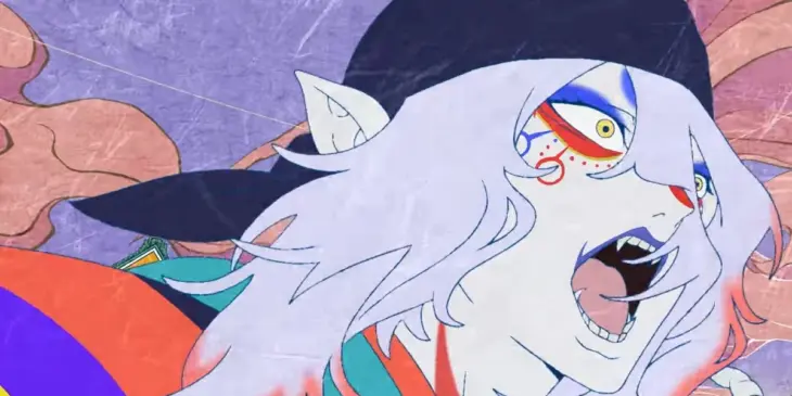 Boticário em cena de Mononoke O Filme: Capítulo III – O Deus Serpente
