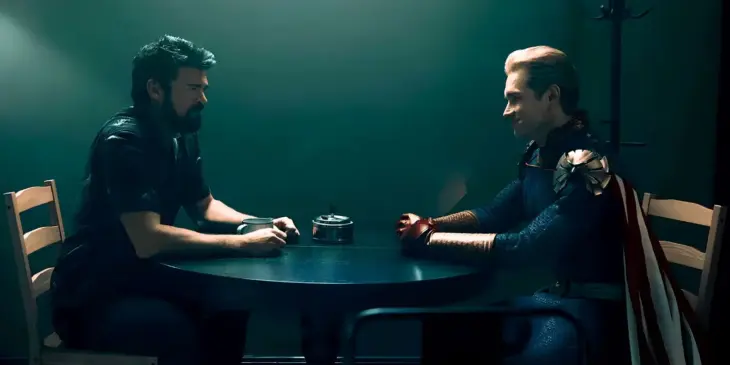 Billy Bruto e Capitão Pátria cara a cara em The Boys