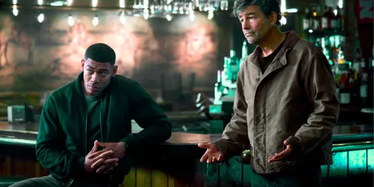 John Stewart e Hal Jordan em Lanternas