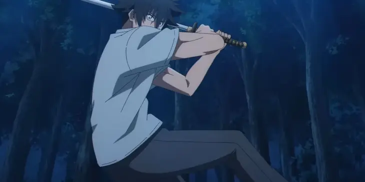 Jiro Azuma em cena de Black Torch