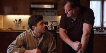 Casey Affleck e Kenneth Lonergan nos bastidores de Manchester à Beira-Mar