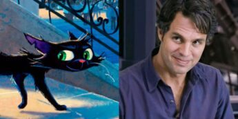 Nero, protagonista de Gatto, e o ator que será sua voz original, Mark Ruffalo