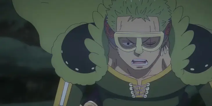 Zoro em cena do Episódio 1.162 de One Piece