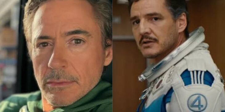 Robert Downey Jr., o novo Doutor Destino, e Pedro Pascal, o Senhor Fantástico