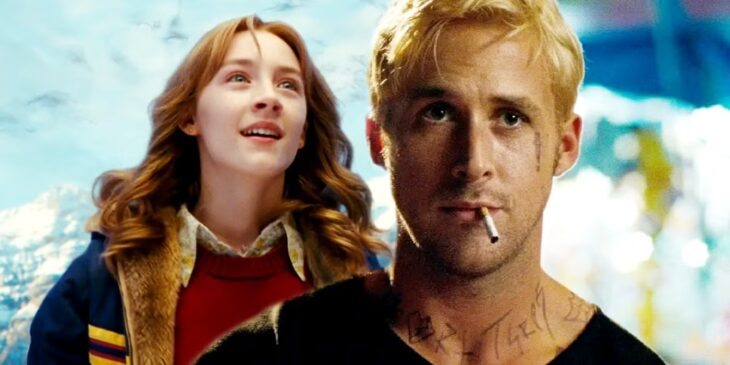 Saoirse Ronan em Um Olhar do Paraíso e Ryan Gosling em O Lugar Onde Tudo Termina