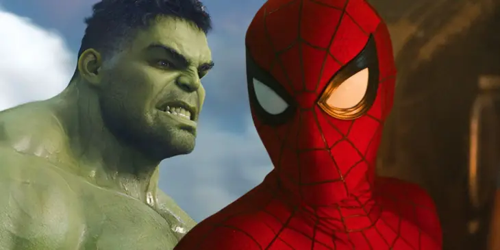 Hulk e o Homem-Aranha do MCU