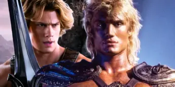 Dolph Lundgren e Nicholas Galitzine, de Mestres do Universo