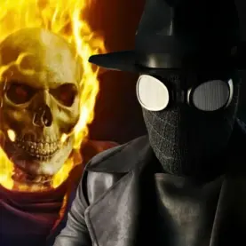 Motoqueiro Fantasma e Spider-Noir