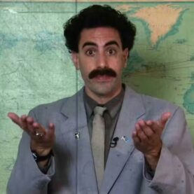 Sacha Baron Cohen como Borat