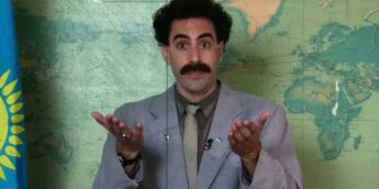 Sacha Baron Cohen como Borat
