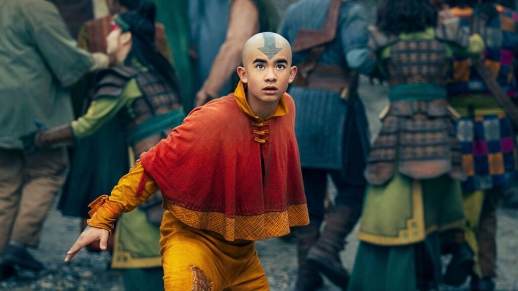 Aang na 2ª temporada de Avatar O Último Mestre do Ar