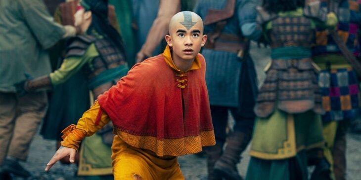 Aang na 2ª temporada de Avatar O Último Mestre do Ar