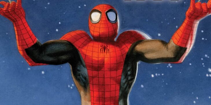 Homem-Aranha na edição nº 1000 da sua revista em quadrinhos principal