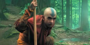 Aang lutando em 2ª temporada de Avatar O Último Mestre do Ar