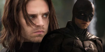 Sebastian Stan como Soldado Invernal e Robert Pattinson como Batman