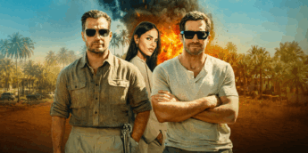 Henry Cavill, Eiza González e Jake Gyllenhaal em Na Zona Cinzenta
