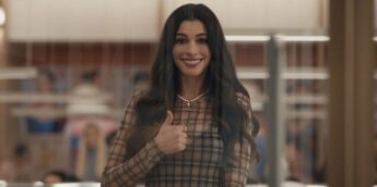 Anne Hathaway em O Diabo Veste Prada 2