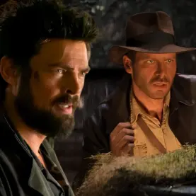 Karl Urban e Indiana Jones