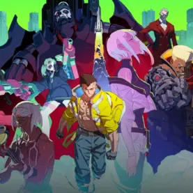 Arte promocional de Cyberpunk: Mercenários
