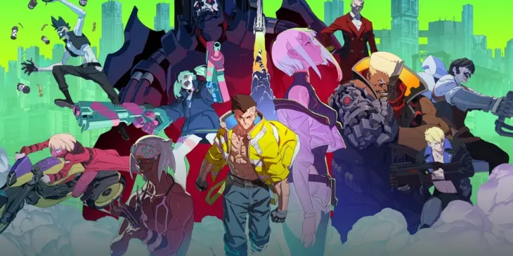 Arte promocional de Cyberpunk: Mercenários
