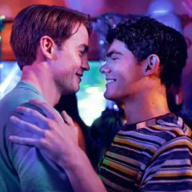 Nick e Charlie em Heartstopper Para Sempre