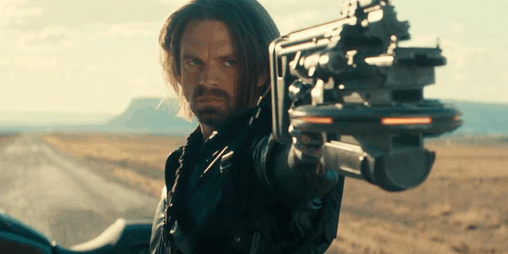 Sebastian Stan como Bucky Barnes no MCU