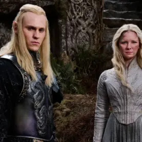 Sauron e Galadriel em Os Anéis de Poder