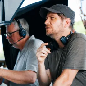 Gareth Edwards nos bastidores de um de seus filmes
