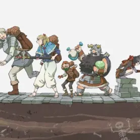 Anúncio da 2ª temporada de Dungeon Meshi