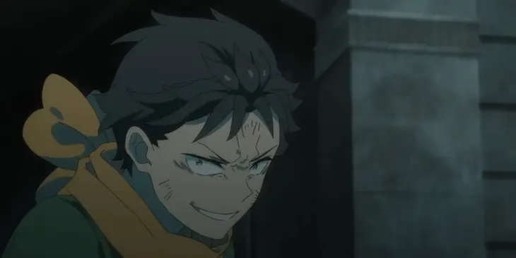 Subaru em cena do Episódio 9 da 4ª temporada de Re:ZERO -Starting Life in Another World-