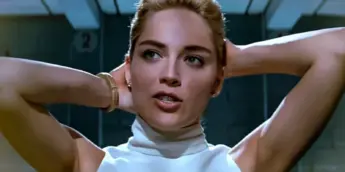 Sharon Stone em Instinto Selvagem