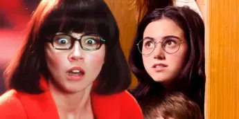 Velma de Linda Cardellini e Abbt Ryder Fortson em Scooby-Doo