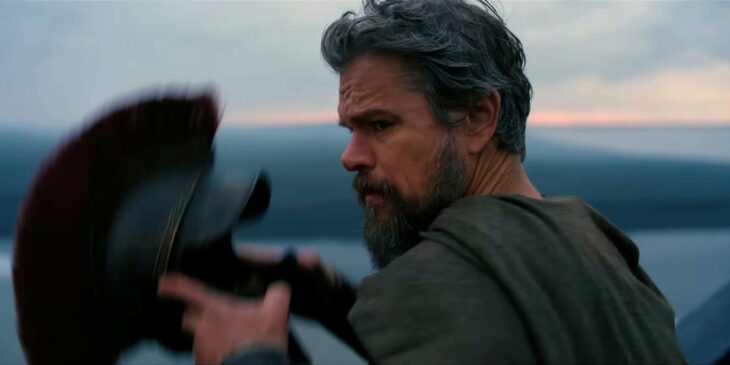 Matt Damon em A Odisseia, de Christopher Nolan