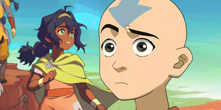 Aang e Avatar Seven Havens