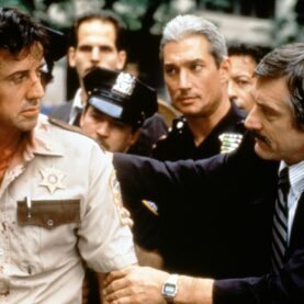 Sylvester Stallone e Robert De Niro em Cop Land: A Cidade dos Tiras