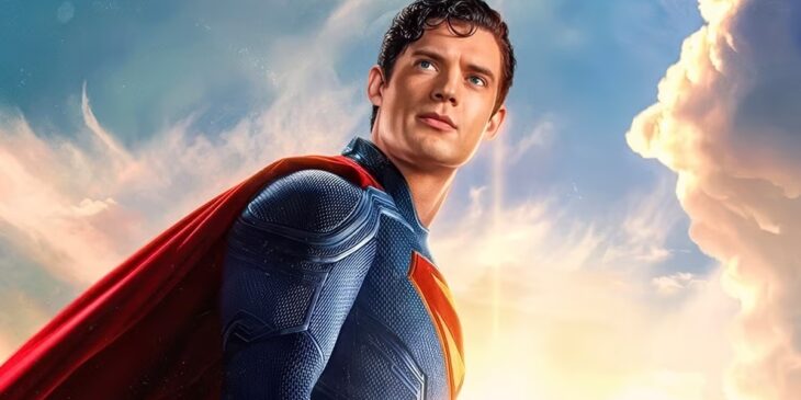 David Corenswet como o Superman