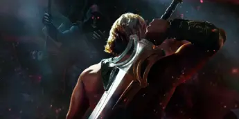 He-Man contra o Esqueleto em Mestres do Universo