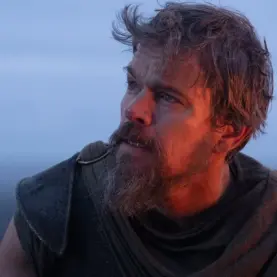 Matt Damon como Odisseu em A Odisseia, de Christopher Nolan