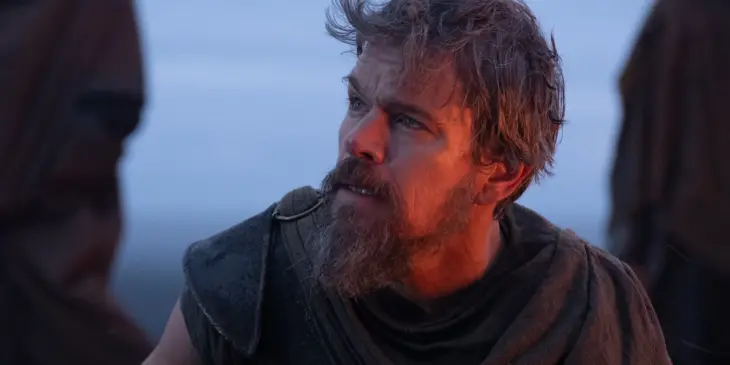 Matt Damon como Odisseu em A Odisseia, de Christopher Nolan