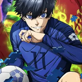 Isagi em pôster da 3ª temporada de Blue Lock