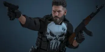 Colecionável de Jon Bernthal como o Justiceiro