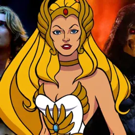She-Ra e personagens de Mestres do Universo