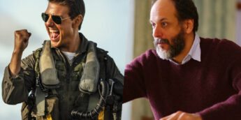 Tom Cruise em Top Gun: Maverick e o diretor italiano Luca Guadagnino