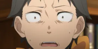 Subaru em cena do Episódio 76 de Re:ZERO