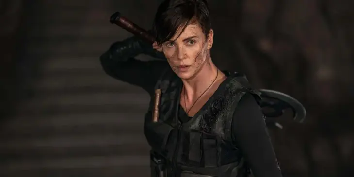 Charlize Theron em The Old Guard