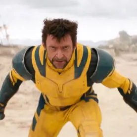 Hugh Jackman com traje do Wolverine no MCU