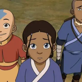 Trio protagonista de Avatar A Lenda de Aang