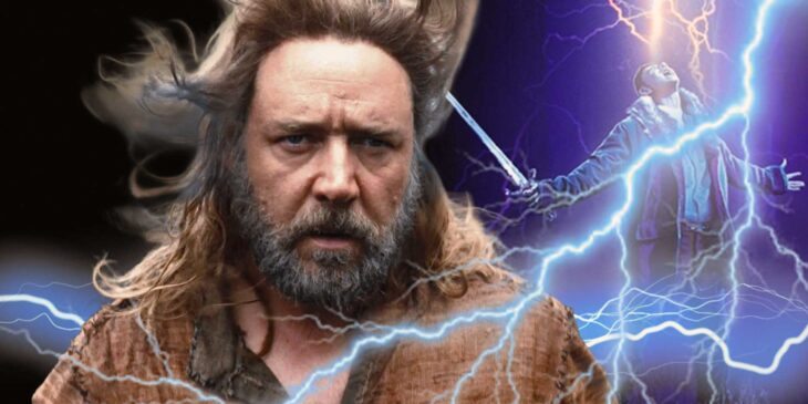 Russell Crowe, que faz parte do elenco do reboot de Highlander